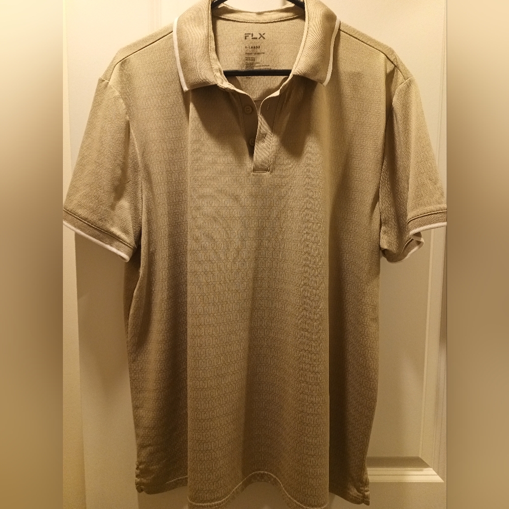 KOHL'S Men's FLX Tipped Commuter Polo